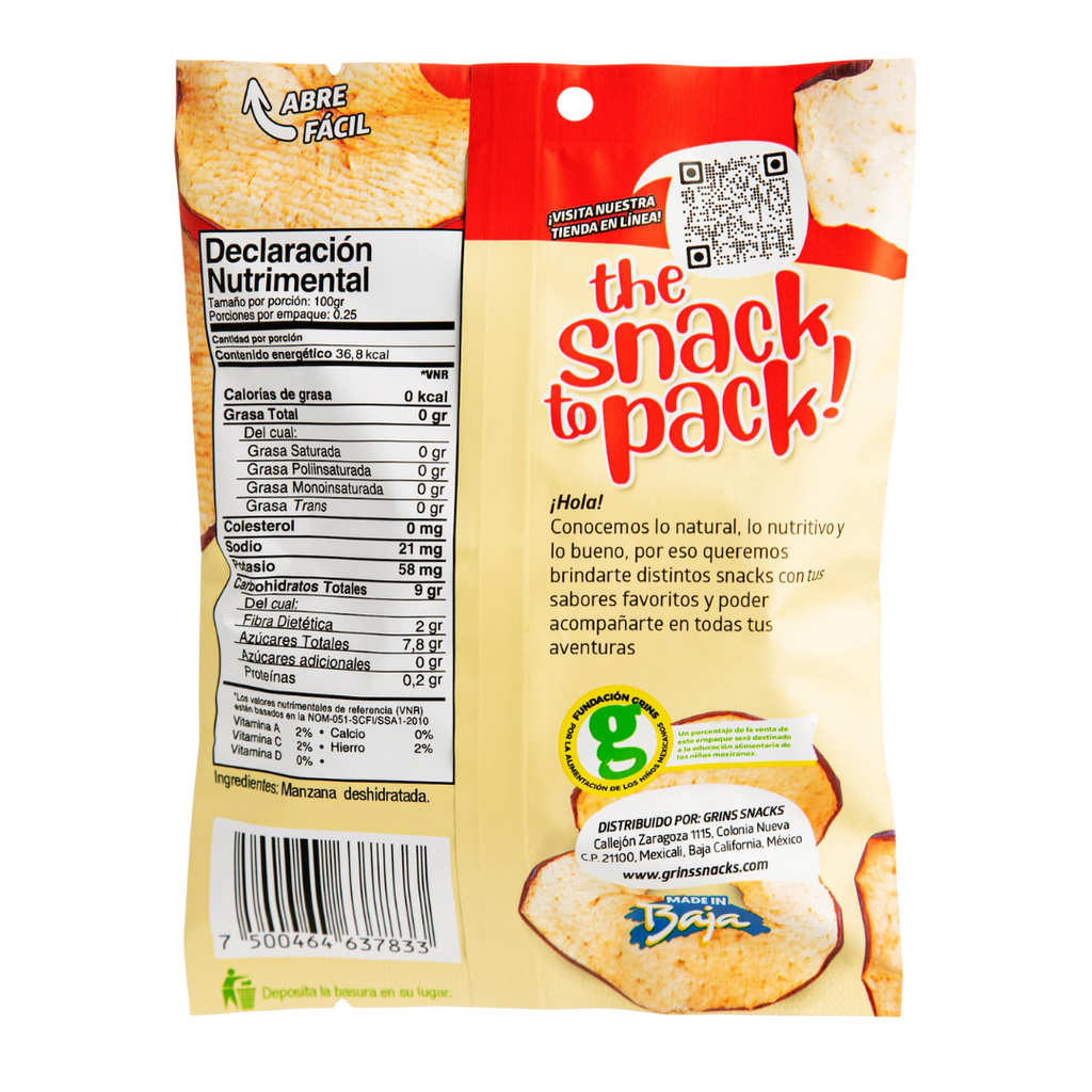 Grins Manzana Roja Deshidratada