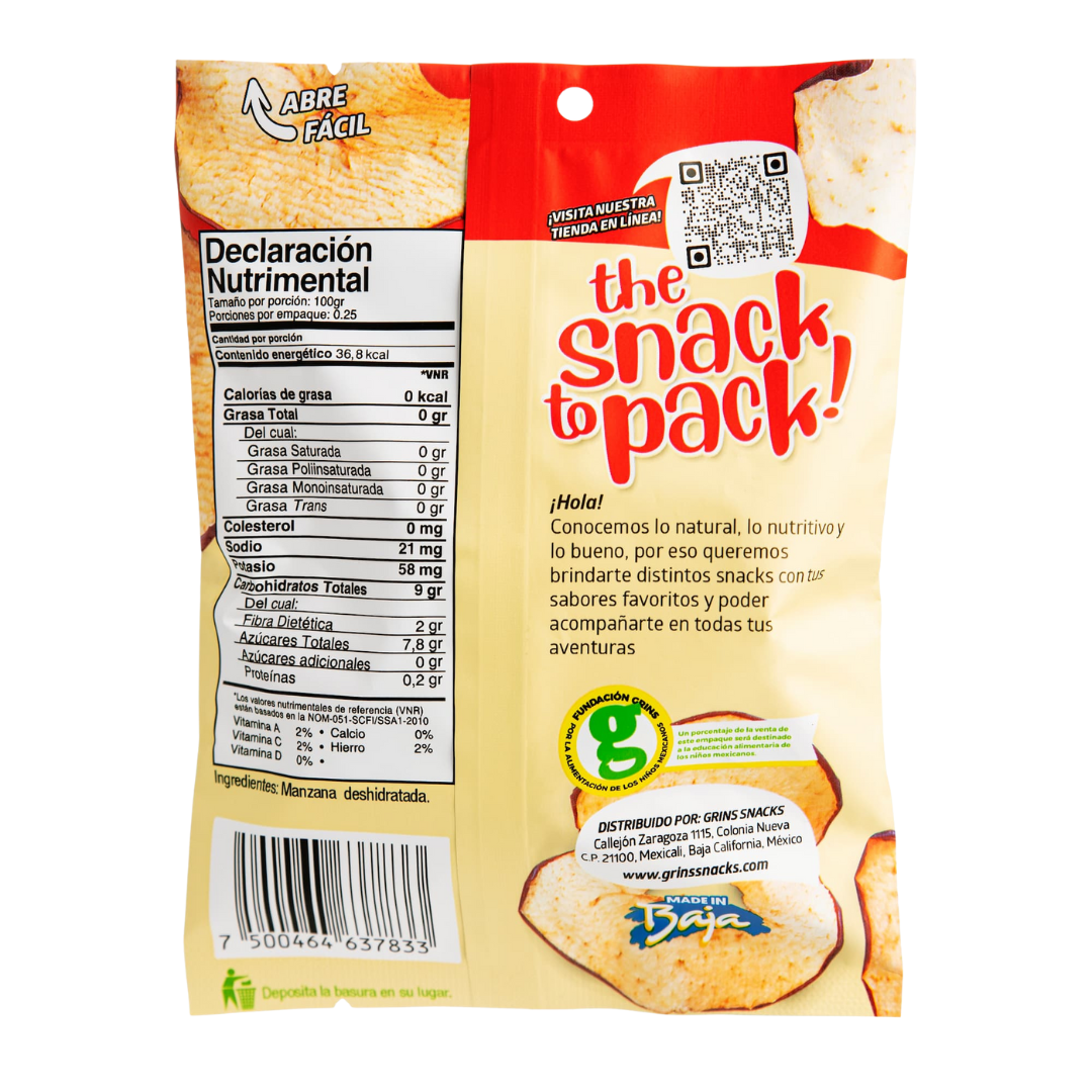 Grins Manzana Roja Deshidratada