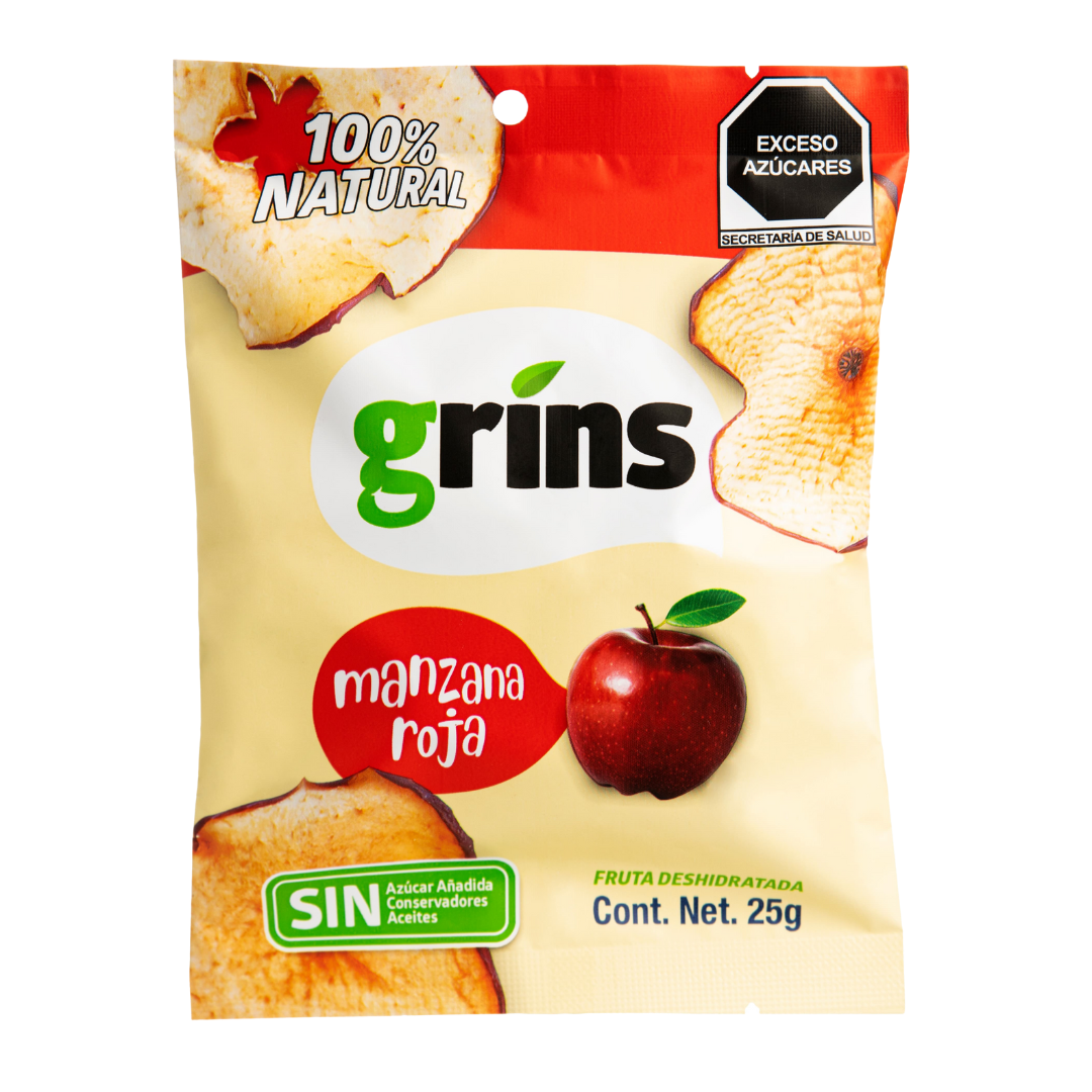 Grins Manzana Roja Deshidratada