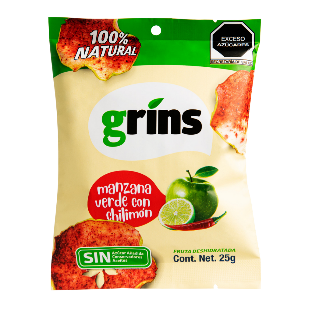 Grins Manzana Verde con Chilimón
