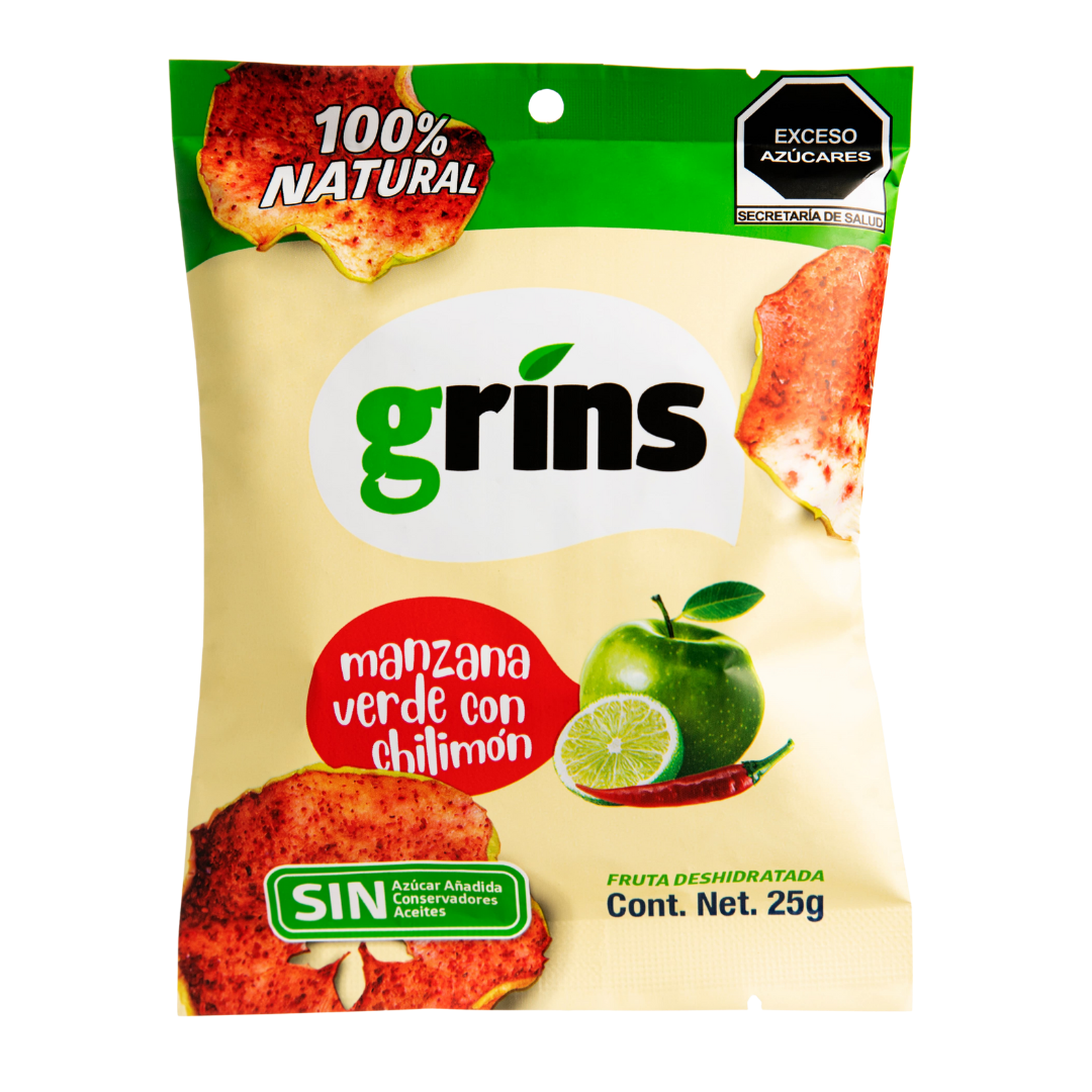 Grins Manzana Verde con Chilimón