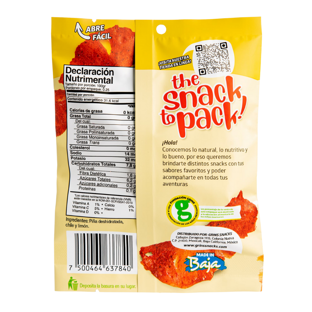 Grins Piña con Chilimón