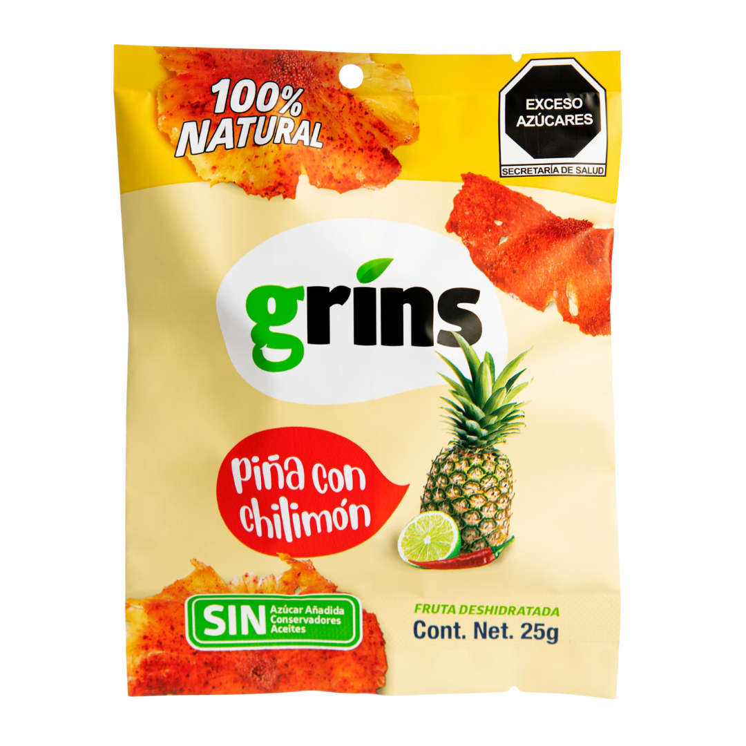 Grins Piña con Chilimón